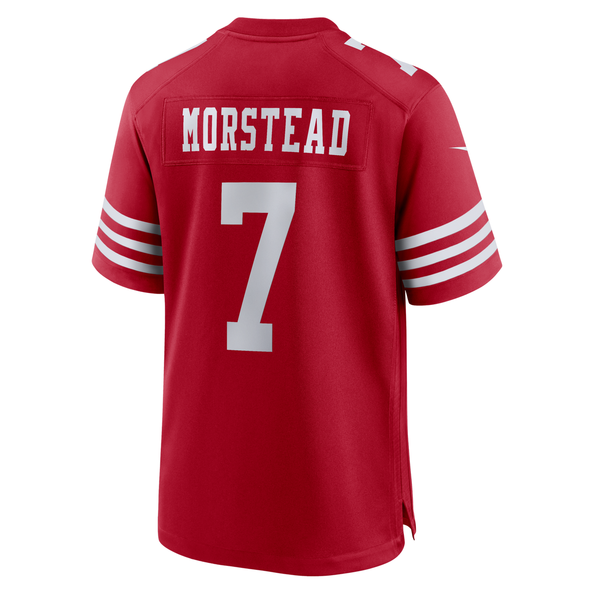 San Francisco 49ers Thomas Morstead Scarlet Team Game Jersey