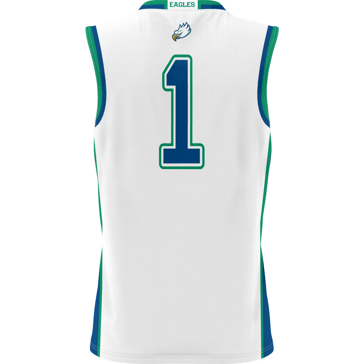 #1 Florida Gulf Coast Eagles GameDay Greats Lightweight Basketball Jersey - White
