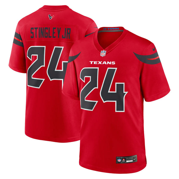 Houston Texans Derek Stingley Jr. Nike Red Alternate Game Jersey