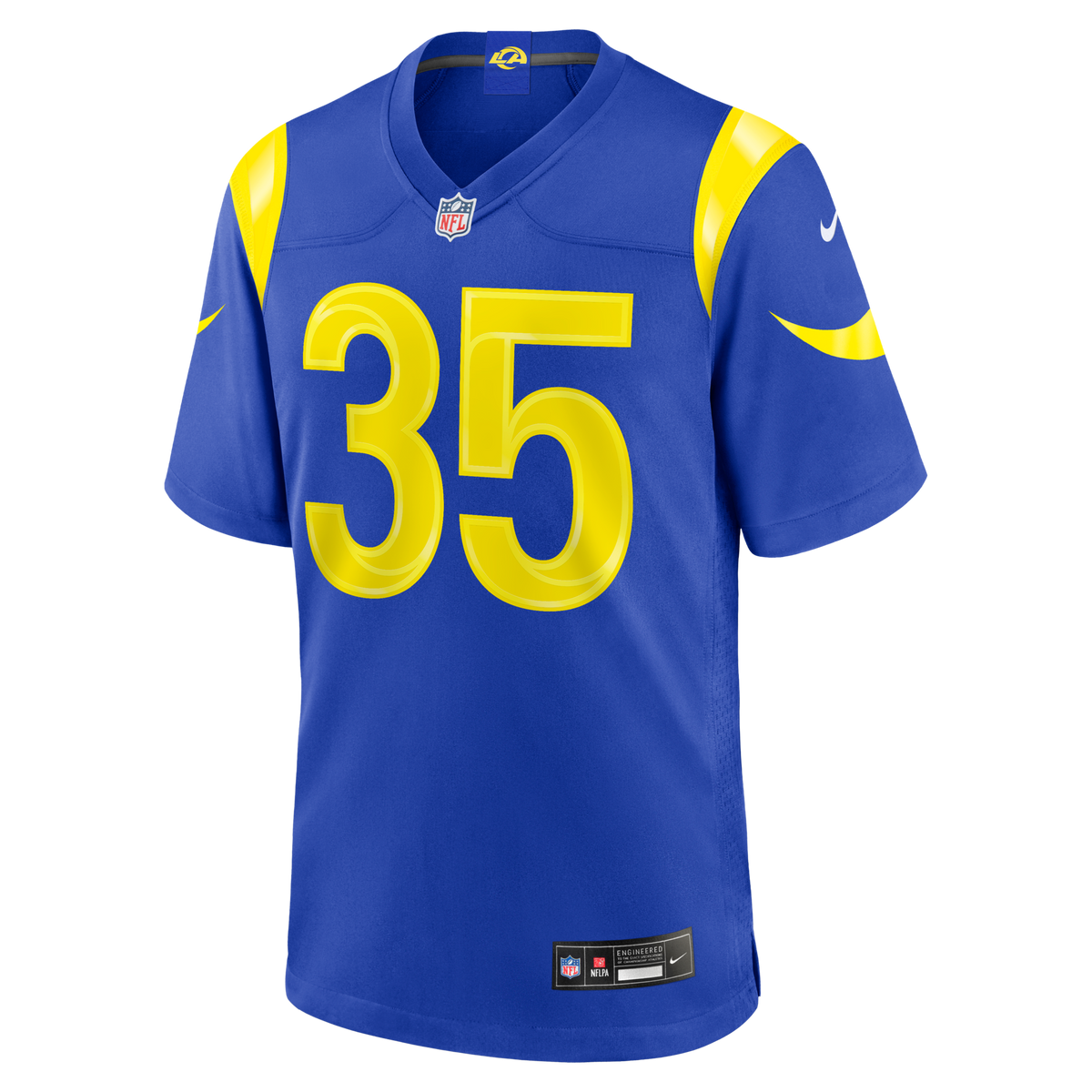 Los Angeles Rams Jaylen Watson Royal Team Game Jersey