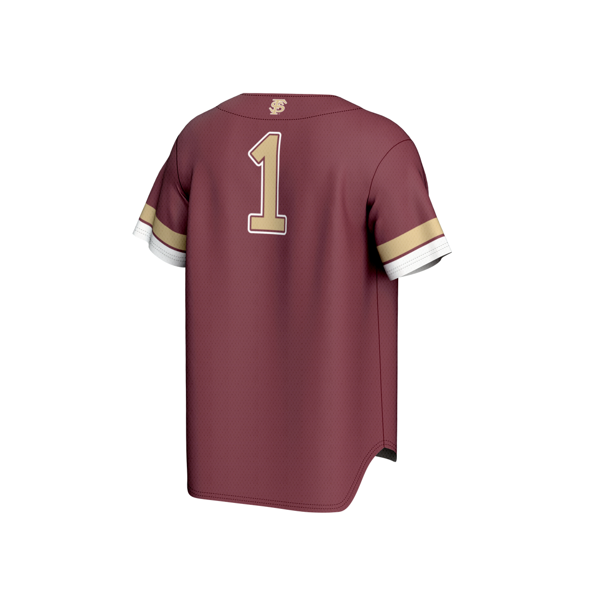 #1 Florida State Seminoles GameDay Greats Lightweight Collegiate Baseball Fashion Jersey - Garnet