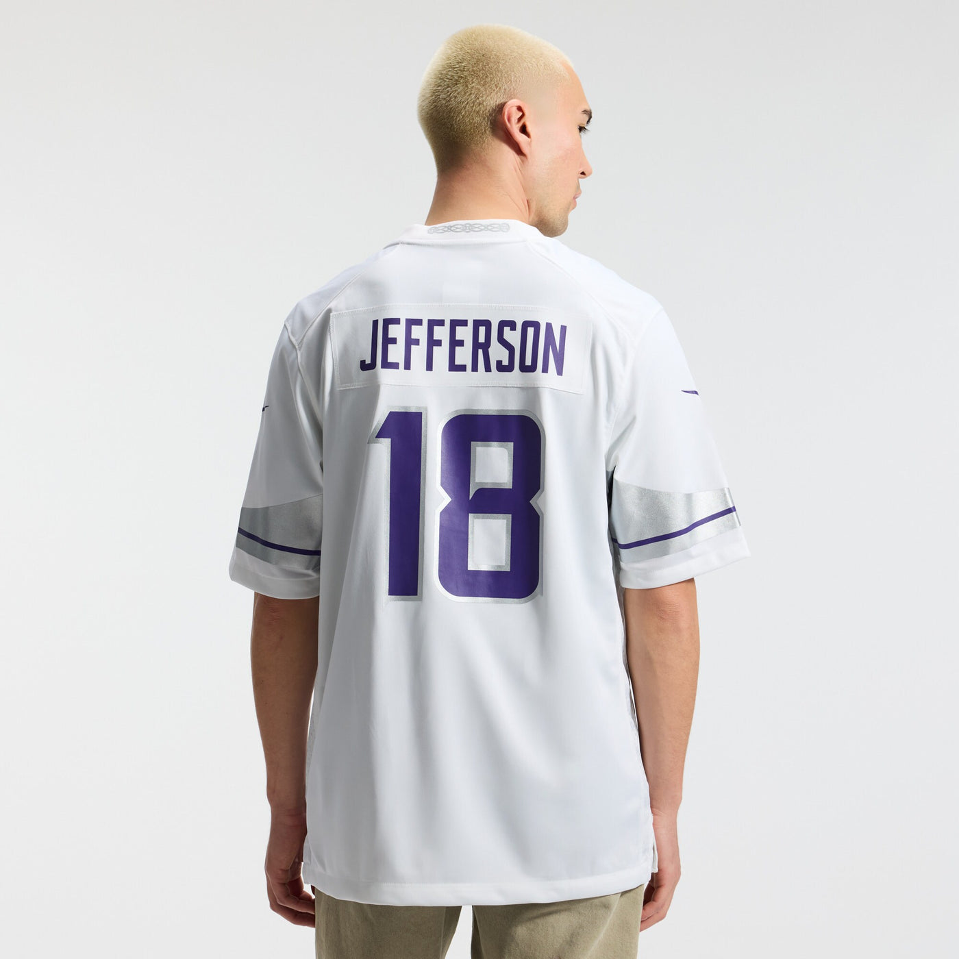 Minnesota Vikings Justin Jefferson Nike White Alternate Game Player Jersey