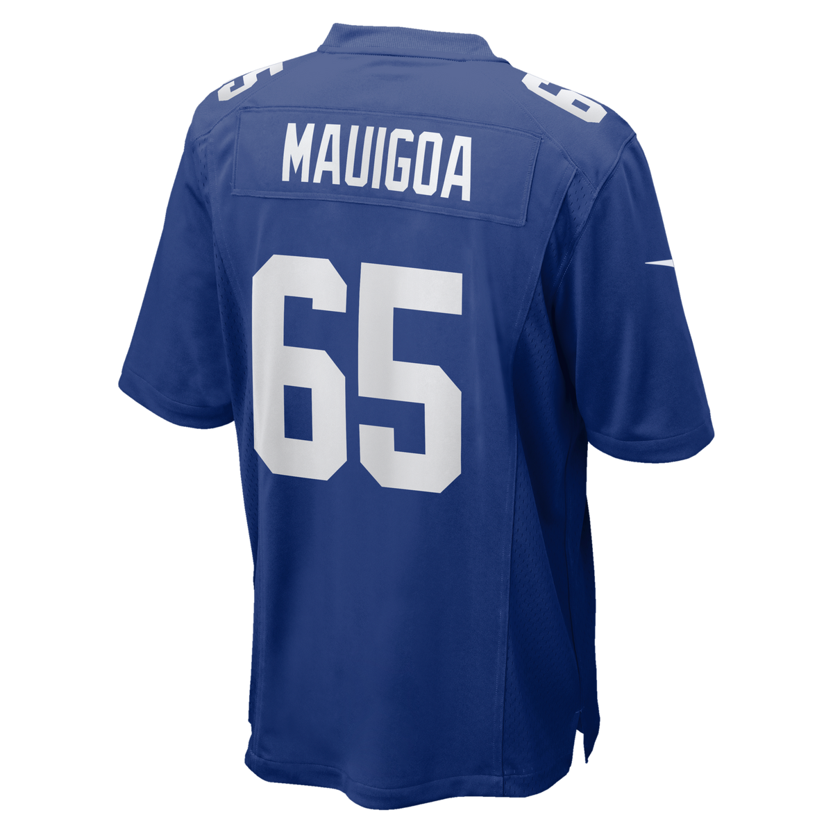 New York Giants Francis Mauigoa Royal 2026 NFL Draft First Round Pick No. 10 Team Game Jersey