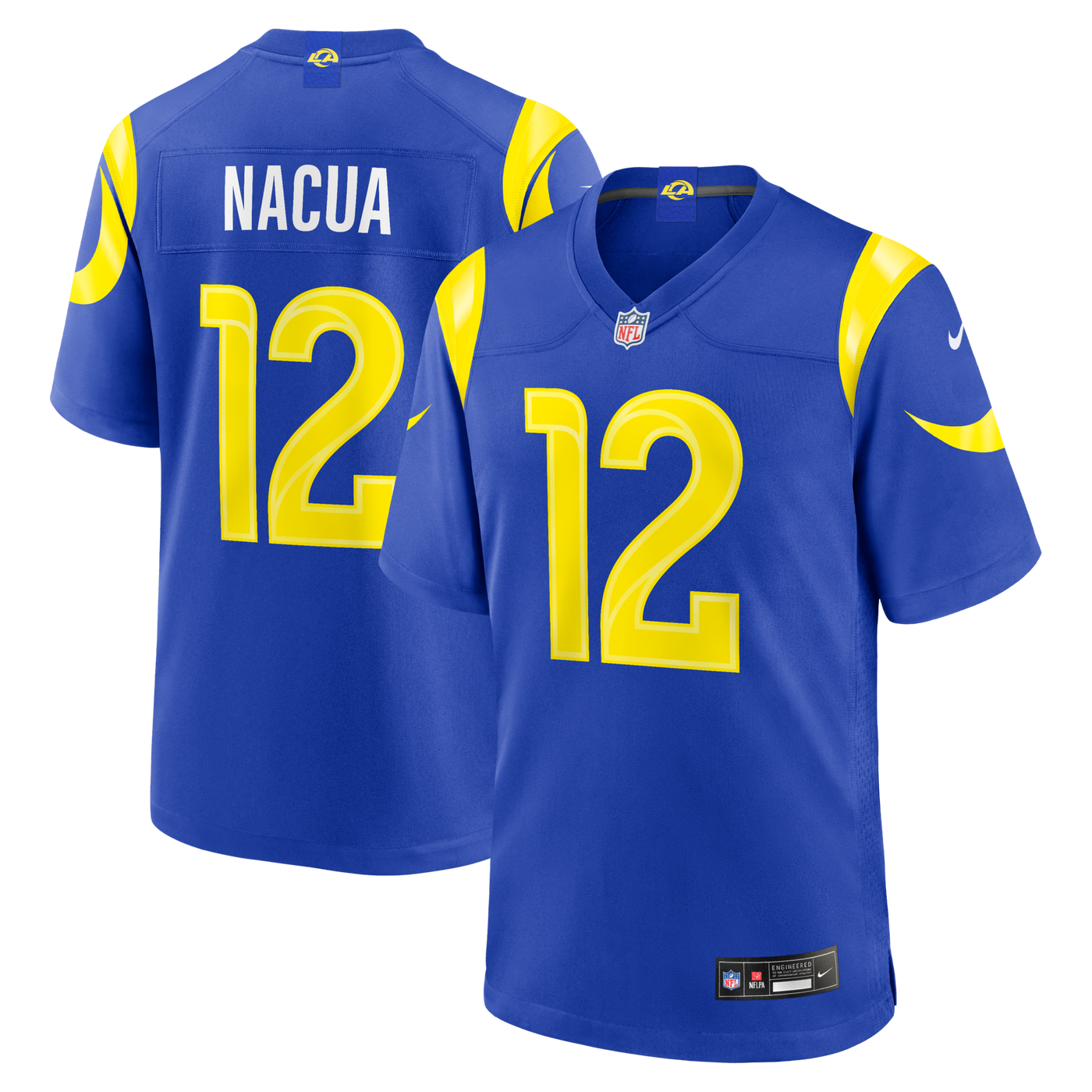 Los Angeles Rams Puka Nacua Nike Royal Team Game Player Jersey