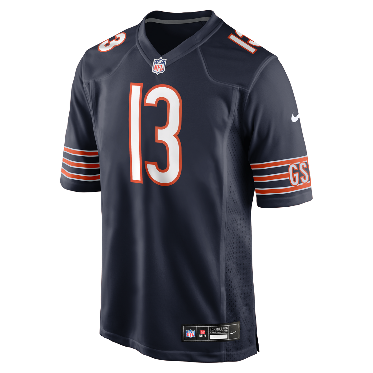 Chicago Bears Keenan Allen Navy Team Game Jersey