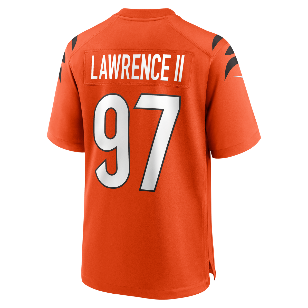 Cincinnati Bengals Dexter Lawrence II Orange Game Jersey