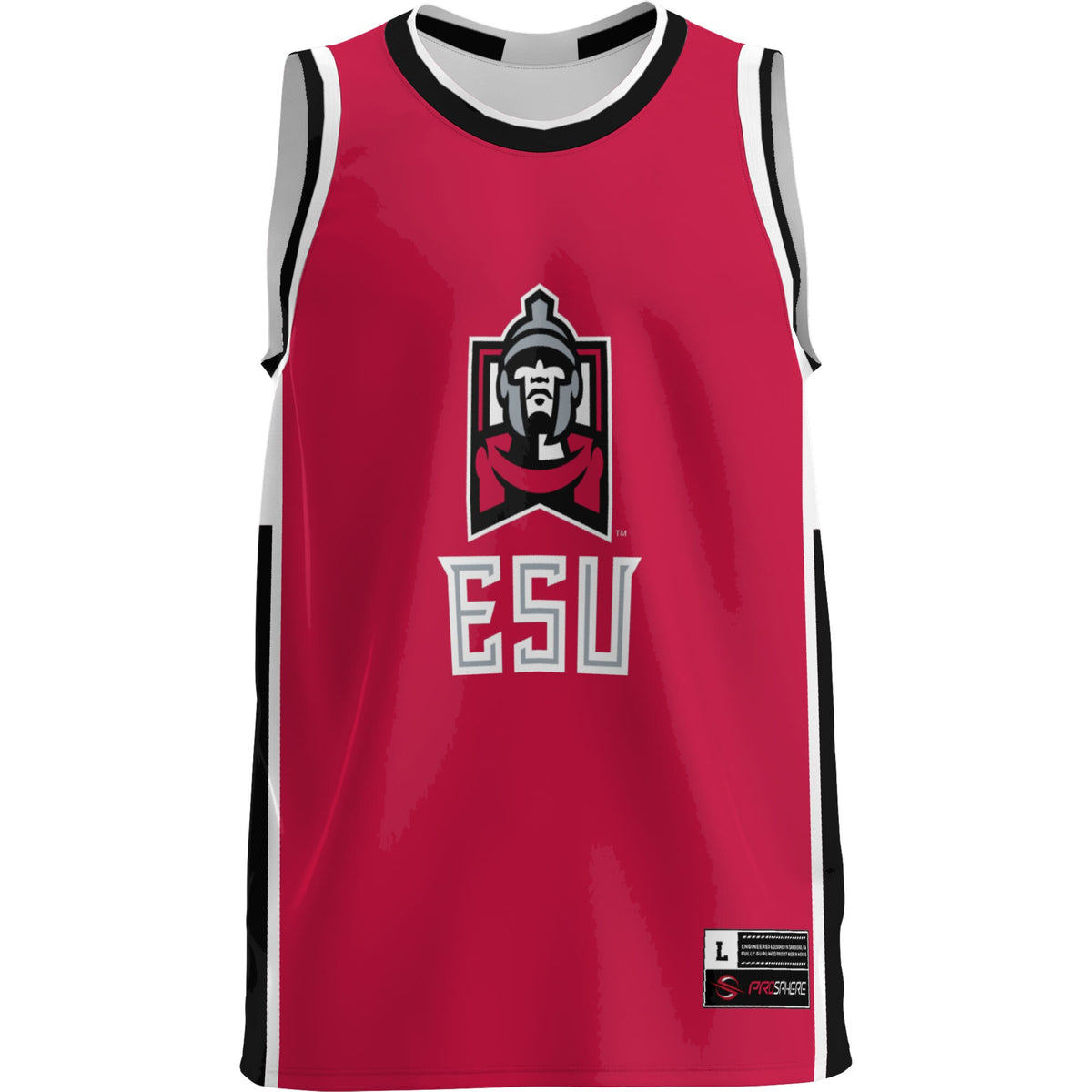 East Stroudsburg Warriors GameDay Greats Lightweight Basketball Jersey - Red