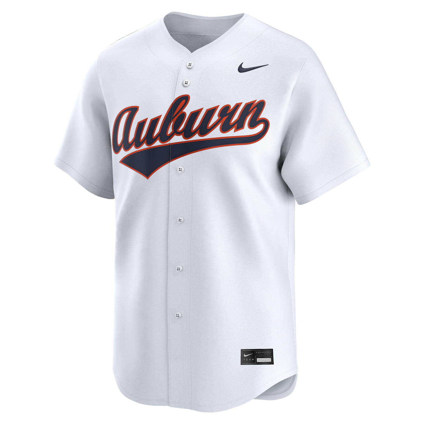 Nike White Auburn Tigers Home Limited Baseball Jersey