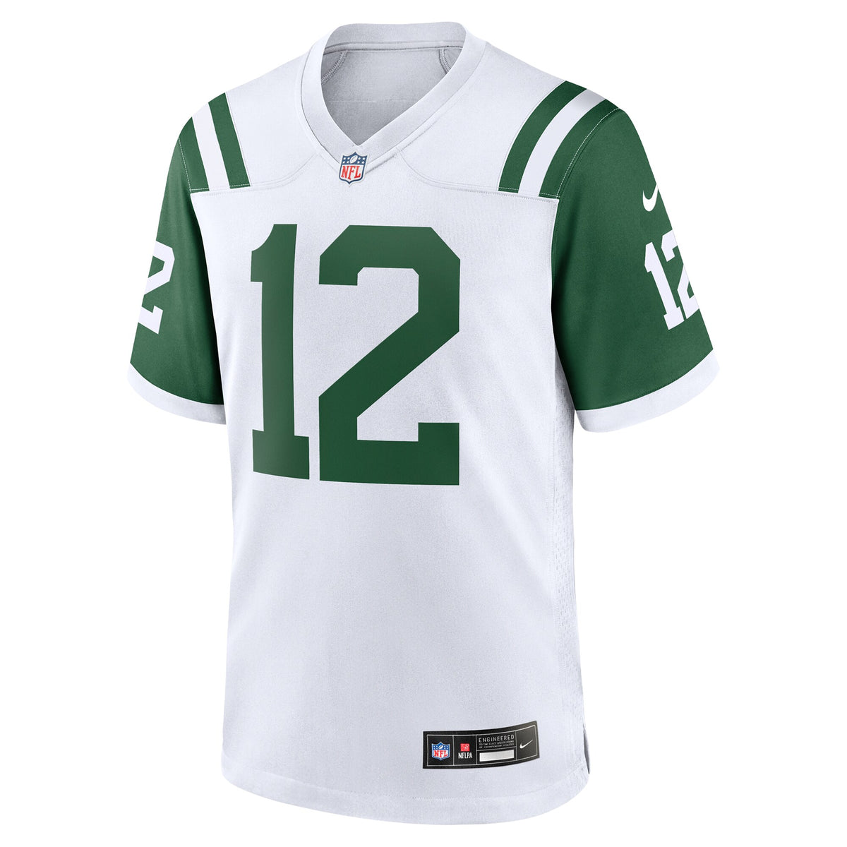 New York Jets Joe Namath White Classic Alternate Retired Player Game Jersey
