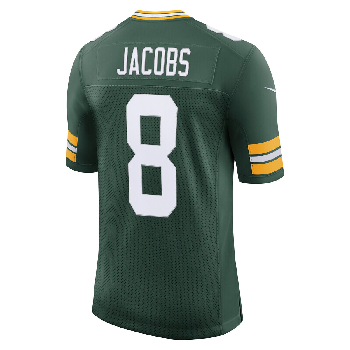 Green Bay Packers Josh Jacobs Green Vapor Untouchable Stitched Limited Jersey