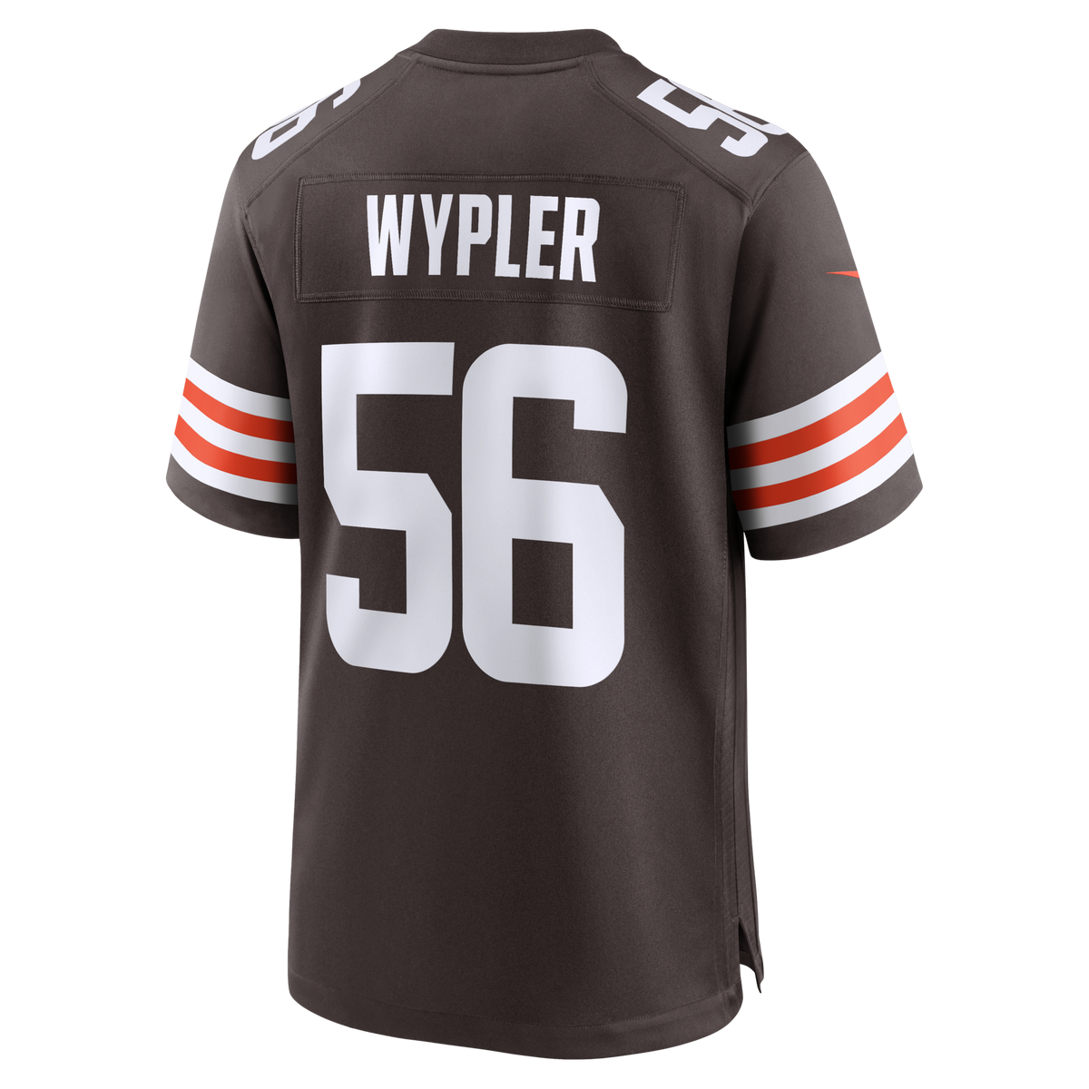 Cleveland Browns Luke Wypler Brown Team Game Jersey