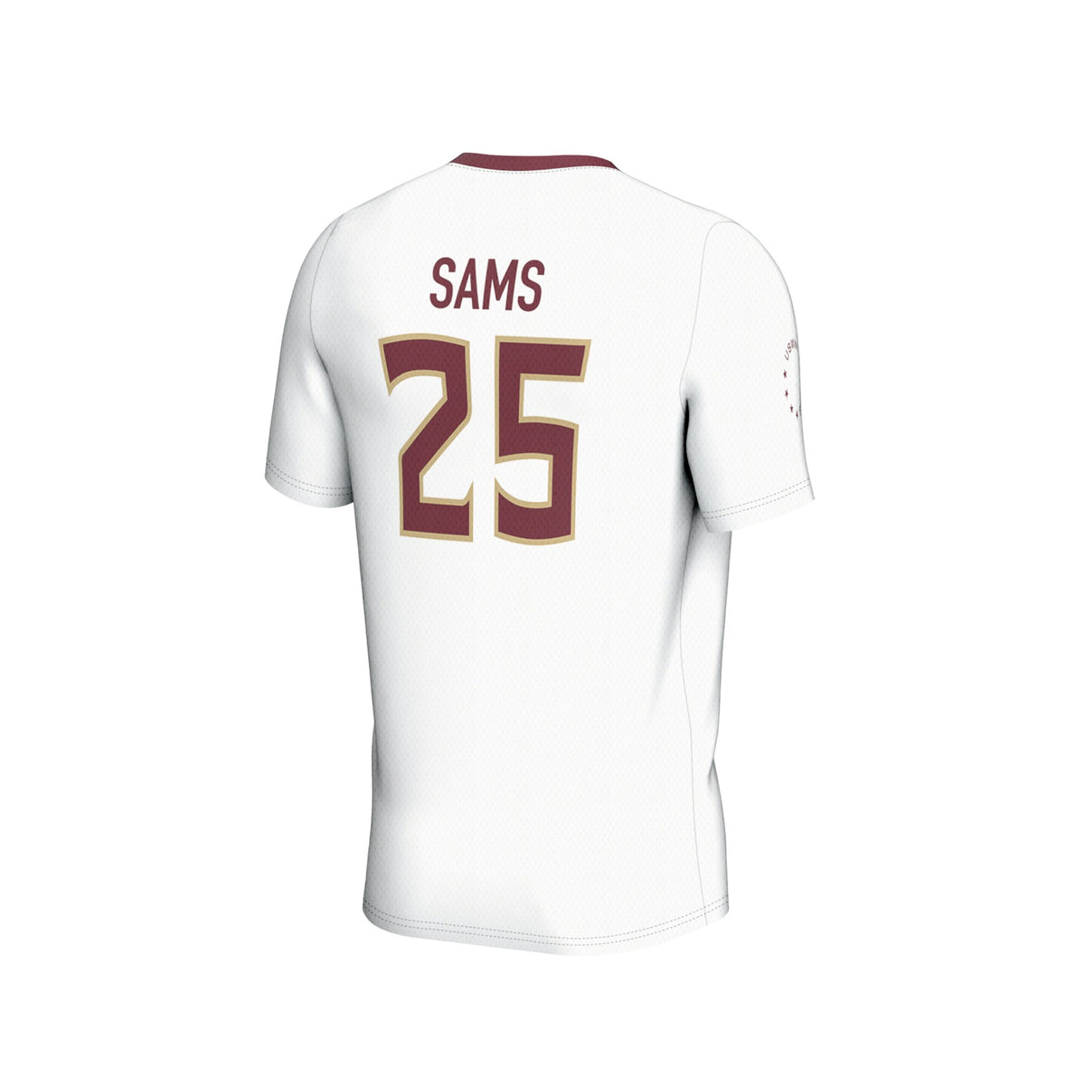 Emily Sams Florida State Seminoles GameDay Greats Soccer Fashion Jersey - White
