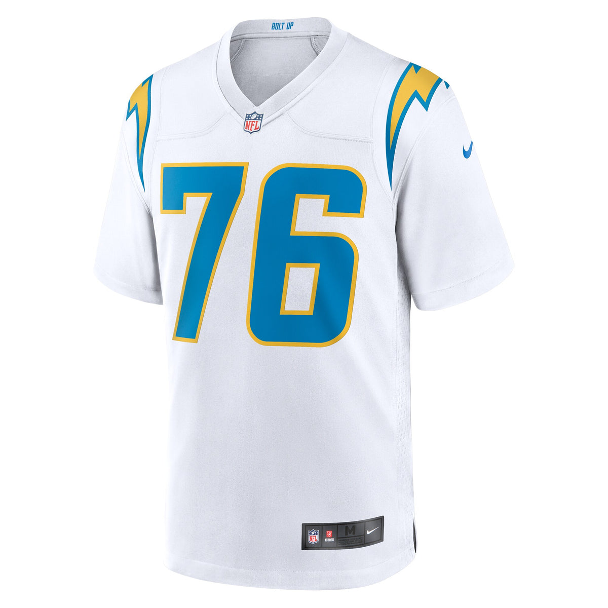 Los Angeles Chargers Joe Alt White Player Game Jersey