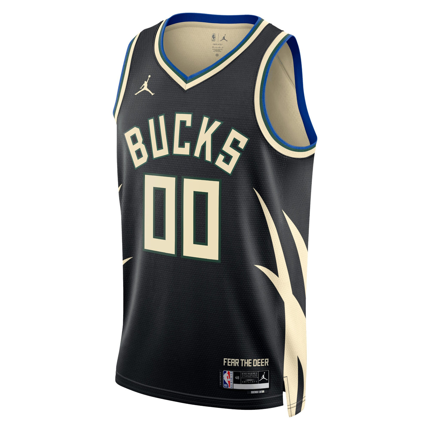 Milwaukee Bucks Jordan Statement Swingman Jersey - Custom