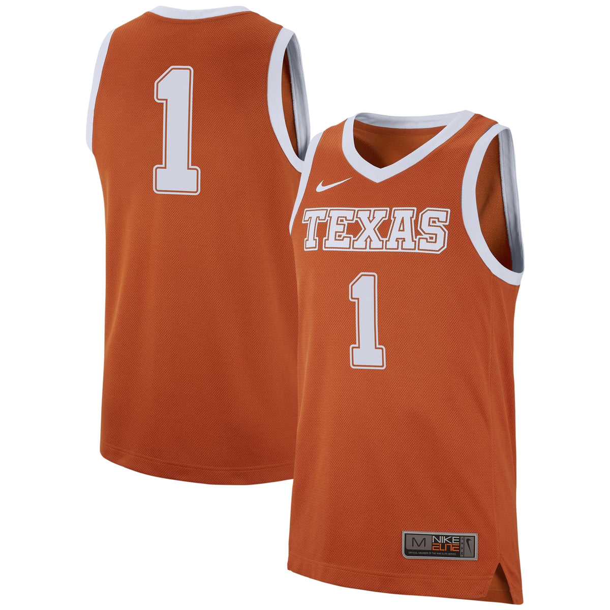 #1 Texas Longhorns Replica Jersey - Burnt Orange