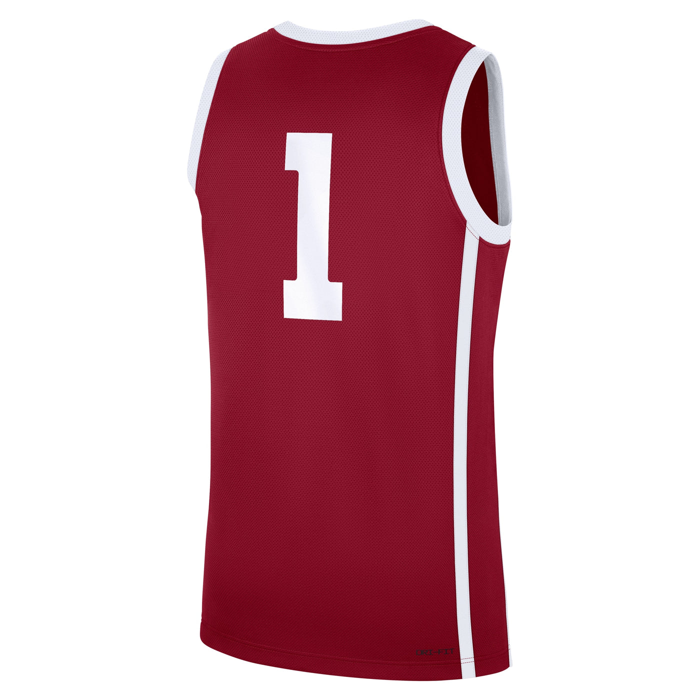 Jordan Brand Crimson Oklahoma Sooners #1 Road Replica Basketball Jersey