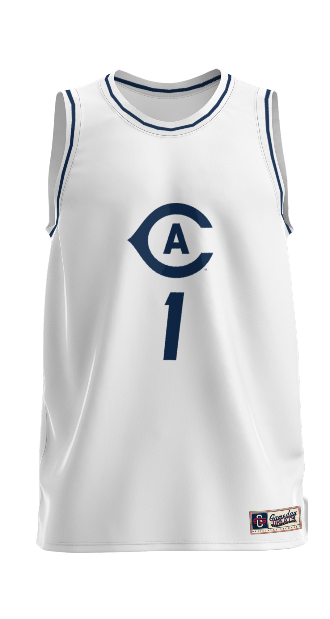 UC Davis Aggies GameDay Greats Lightweight Collegiate Basketball Fashion Jersey - White