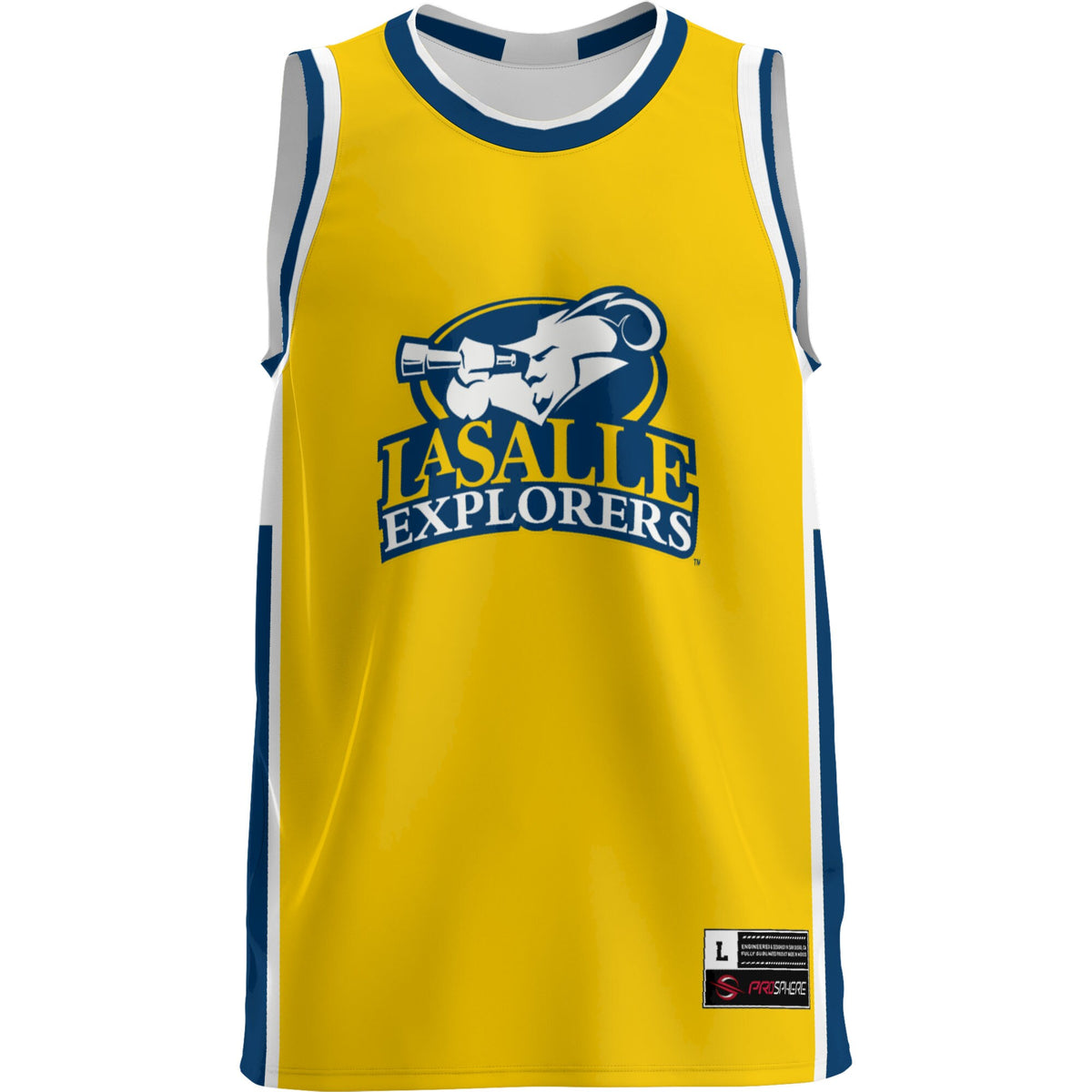 La Salle Explorers GameDay Greats Lightweight Basketball Jersey - Blue