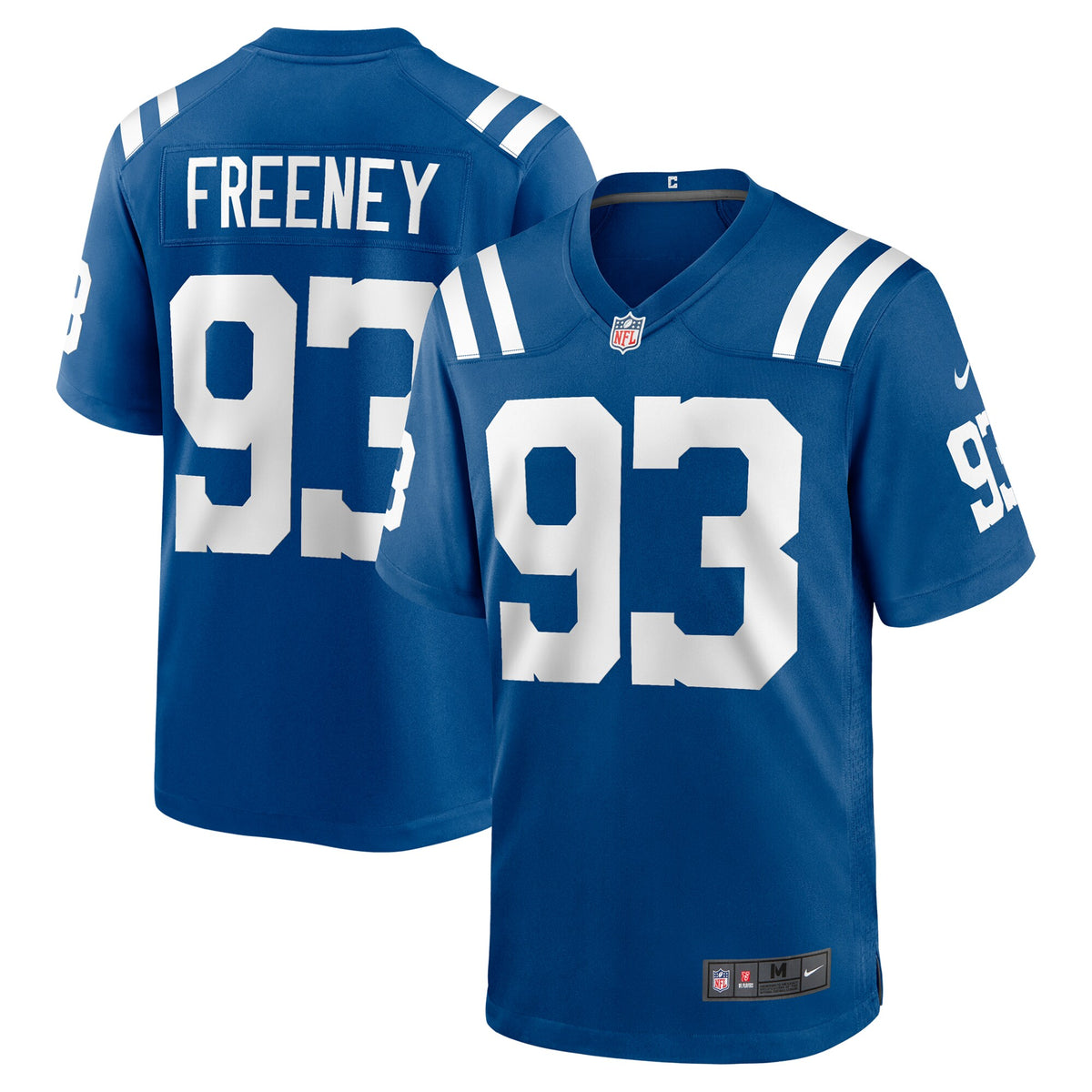 Indianapolis Colts Dwight Freeney Royal Team Retired Player Game Jersey