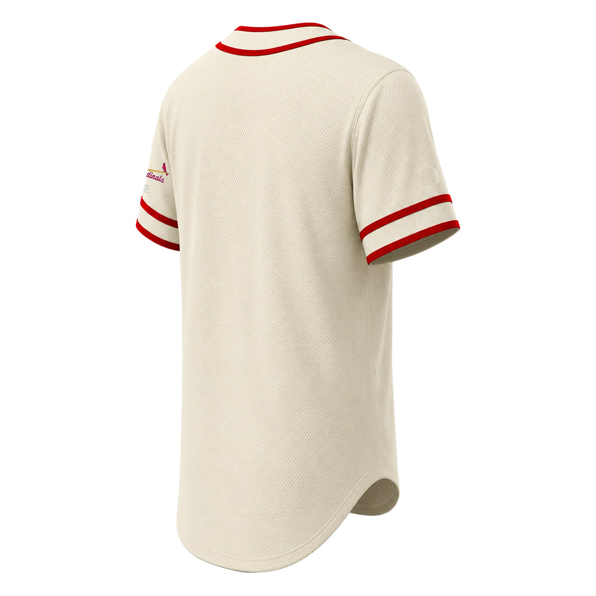 St. Louis Cardinals Stitches Natural Throwback Fashion Jersey