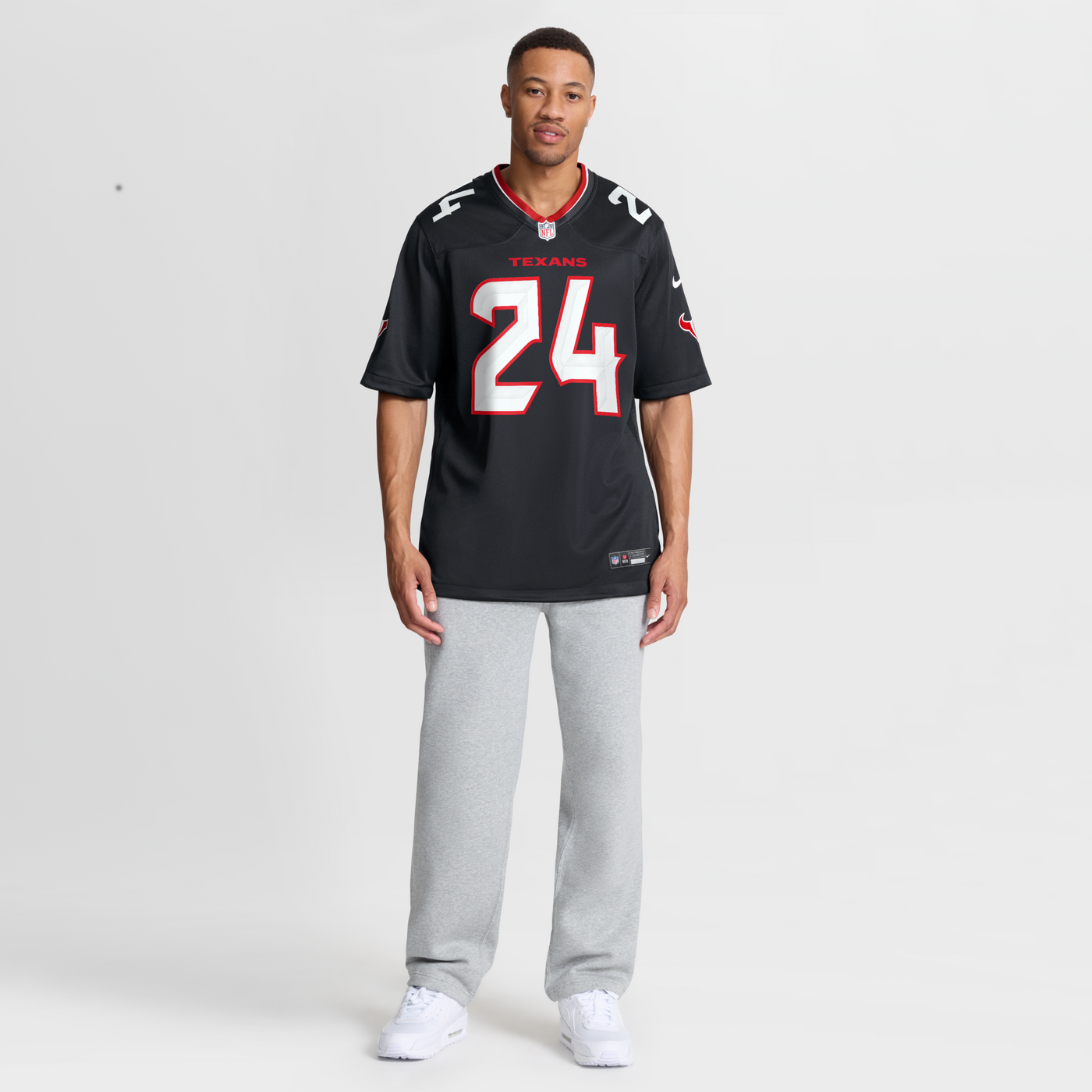 Houston Texans Derek Stingley Jr. Nike Navy Game Jersey