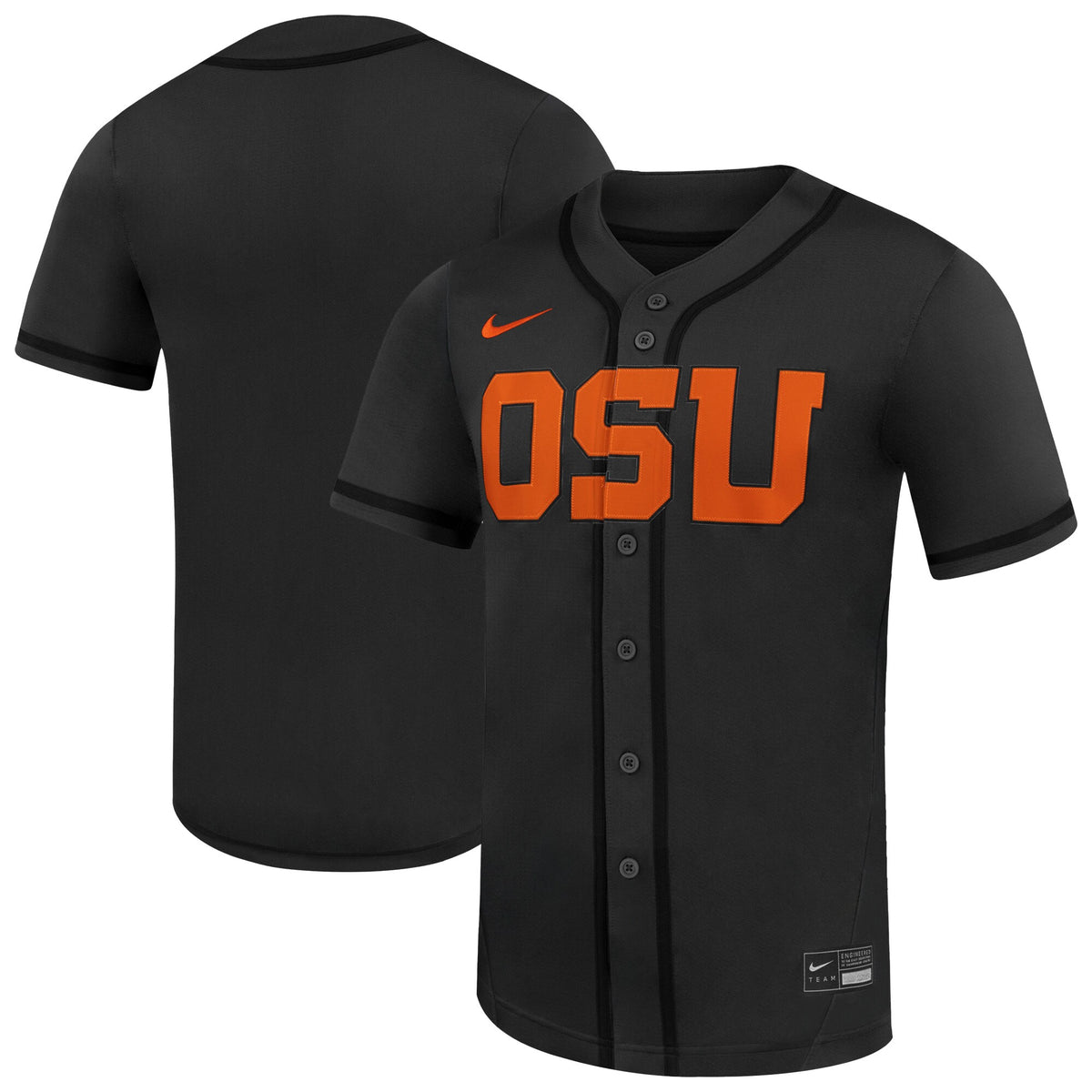 Oregon State Beavers Replica Softball Jersey - Anthracite