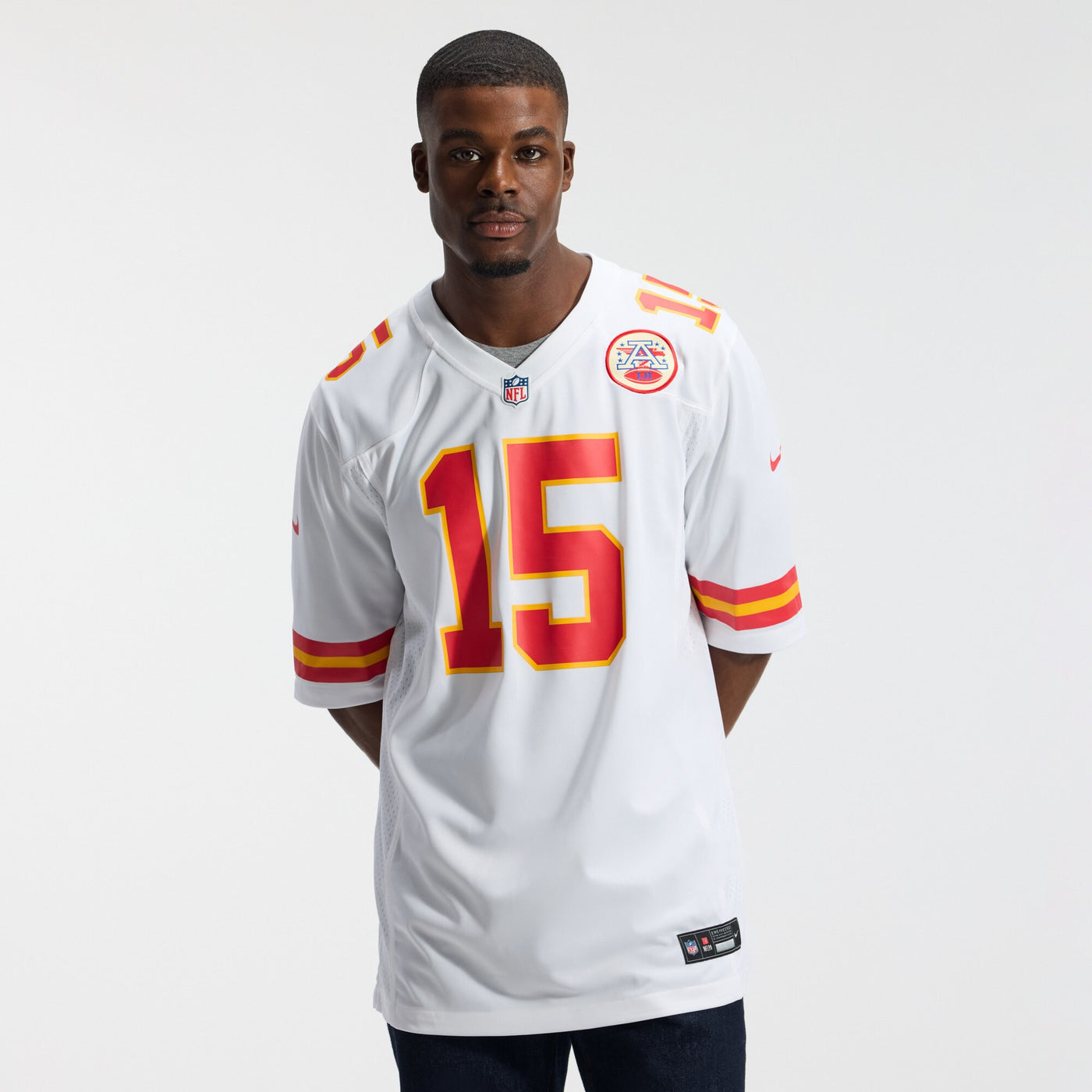 Kansas City Chiefs Patrick Mahomes Nike White Game Jersey