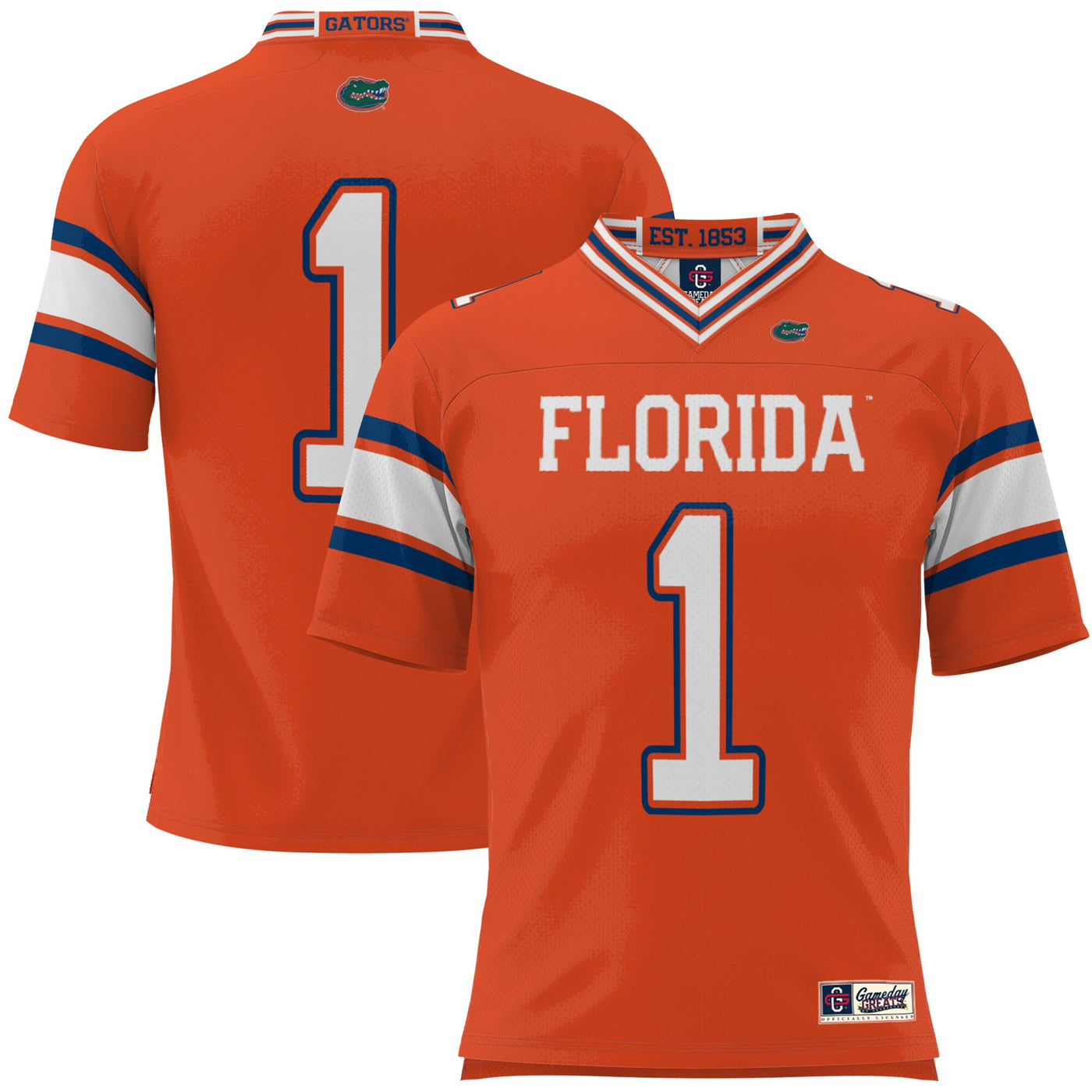 GameDay Greats #1 Orange Florida Gators Football Jersey