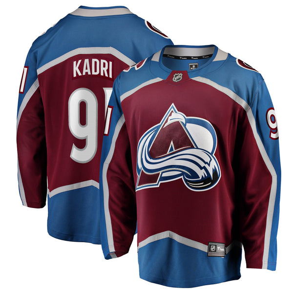 Colorado Avalanche Nazem Kadri Fanatics Burgundy Home Breakaway Jersey