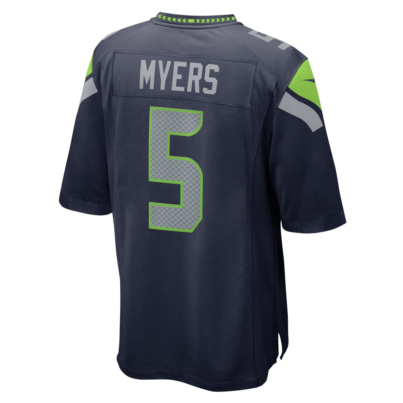 Seattle Seahawks Jason Myers Nike College Navy Game Jersey