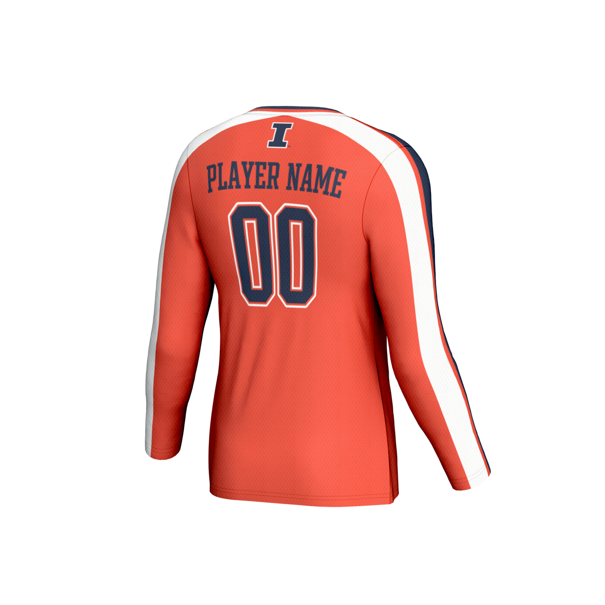 Illinois Fighting Illini GameDay Greats NIL Pick-A-Player Lightweight Collegiate Volleyball Fashion Jersey - Orange