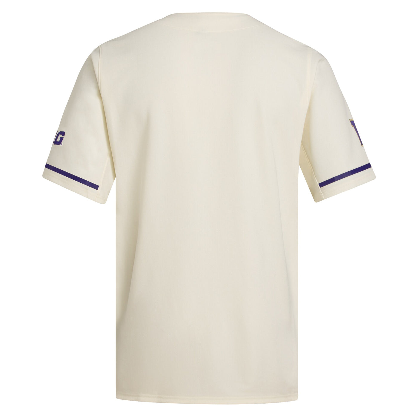adidas Cream Washington Huskies Replica Baseball Jersey