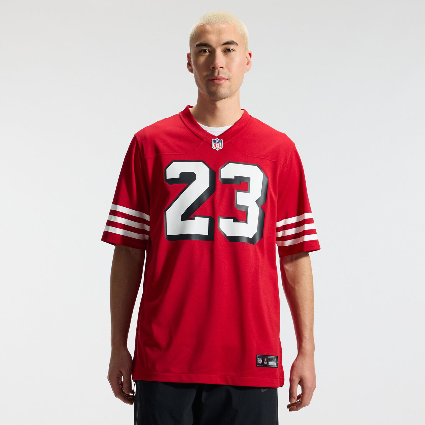 San Francisco 49ers Christian McCaffrey Nike Scarlet Alternate Game Player Jersey