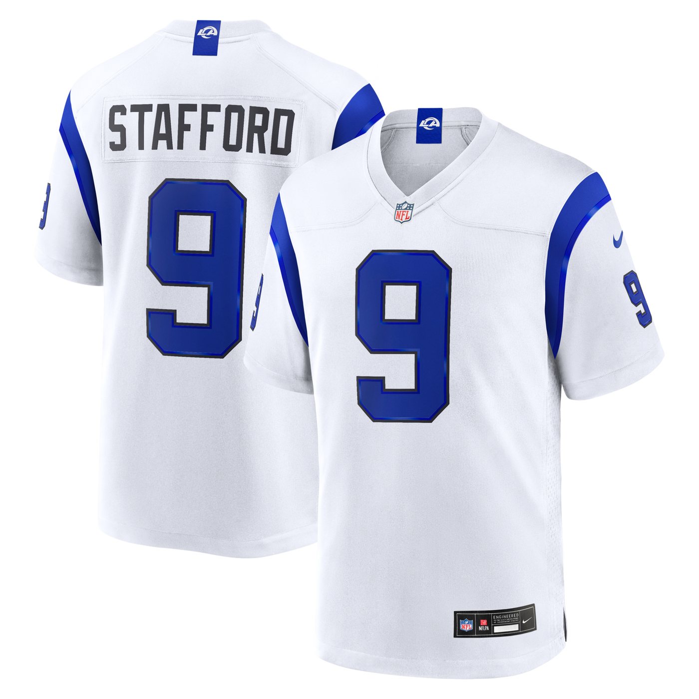 Los Angeles Rams Matthew Stafford Nike Fearsome White Game Jersey