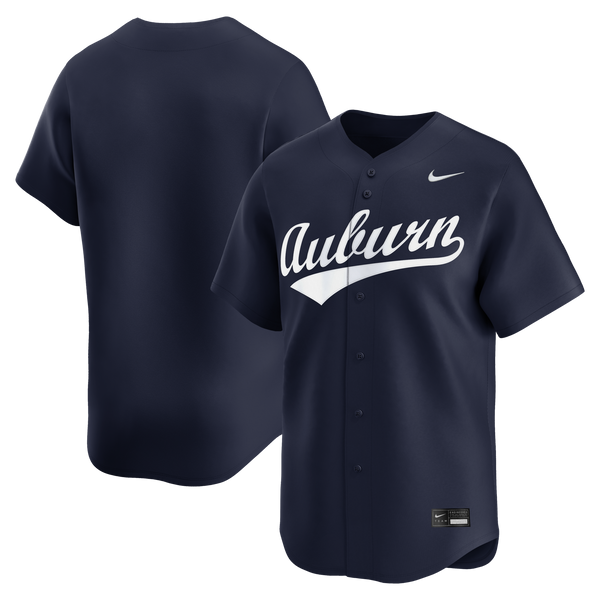 Nike Navy Auburn Tigers Alternate Limited Baseball Jersey