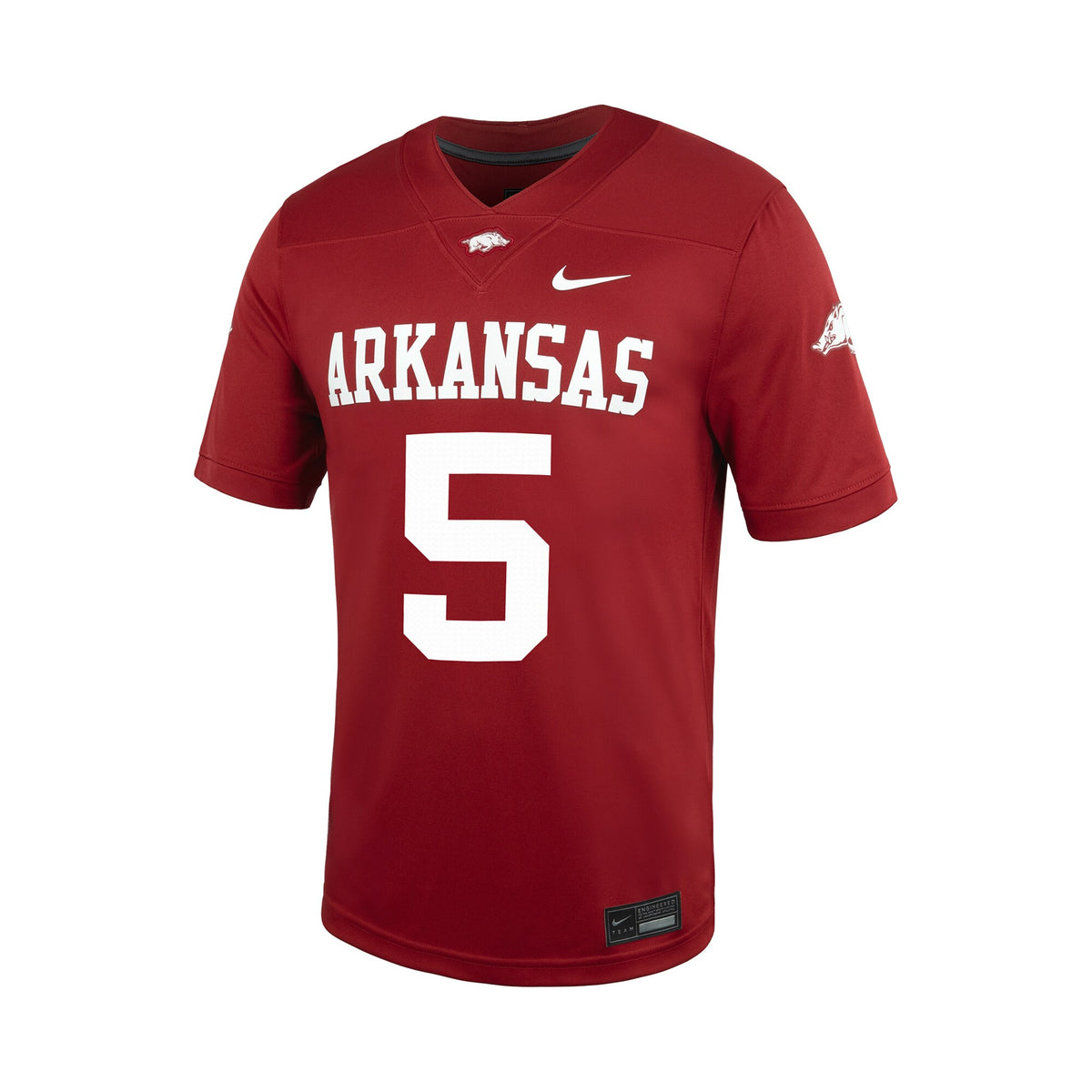 #5 Arkansas Razorbacks Untouchable Football Jersey – Cardinal