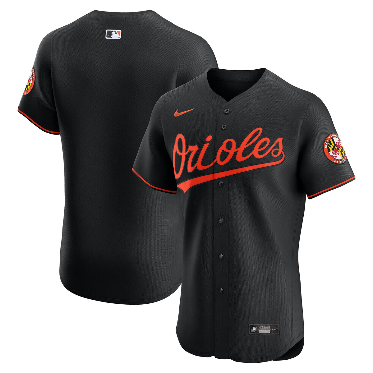 Baltimore Orioles Black Alternate Elite Jersey