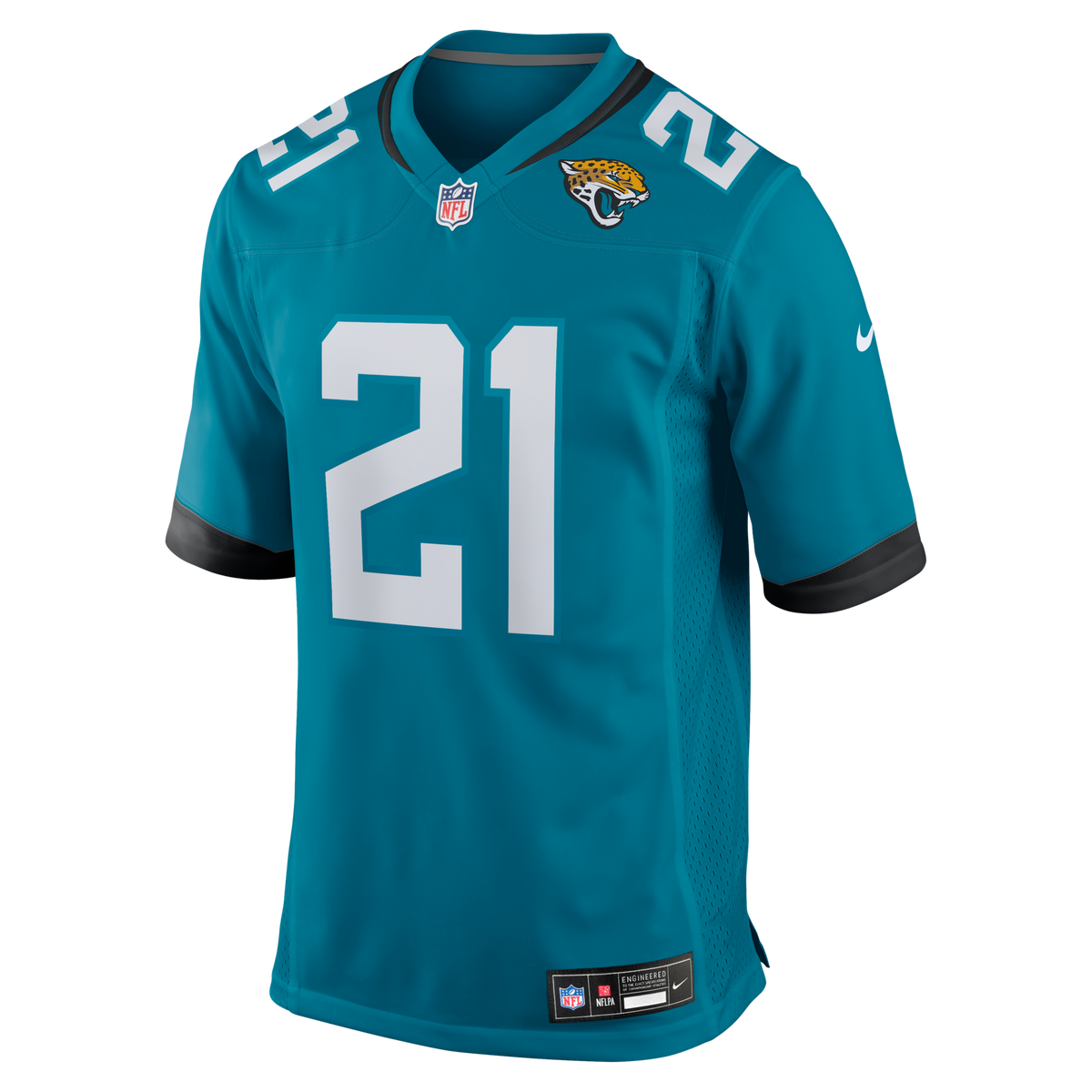 Jacksonville Jaguars Christian Braswell Teal Team Game Jersey