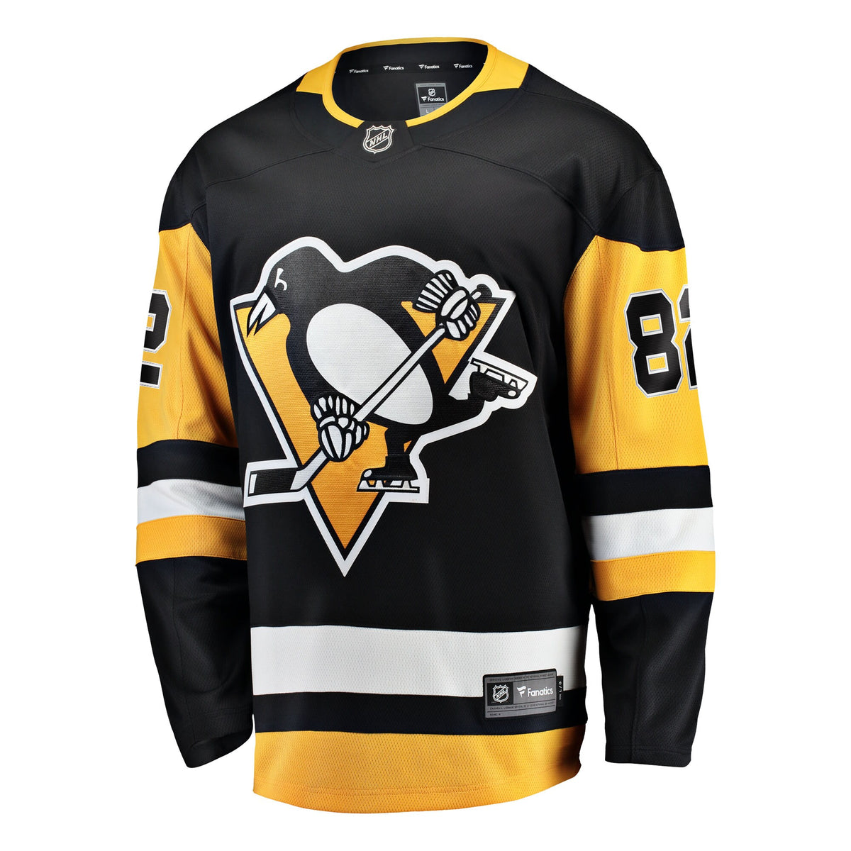 Pittsburgh Penguins Caleb Jones Fanatics Black Home Breakaway Jersey