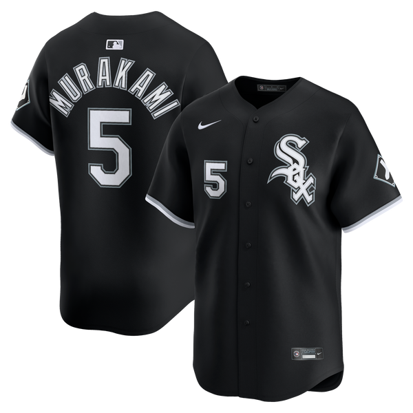 Chicago White Sox Munetaka Murakami Nike Black Alternate Limited Jersey