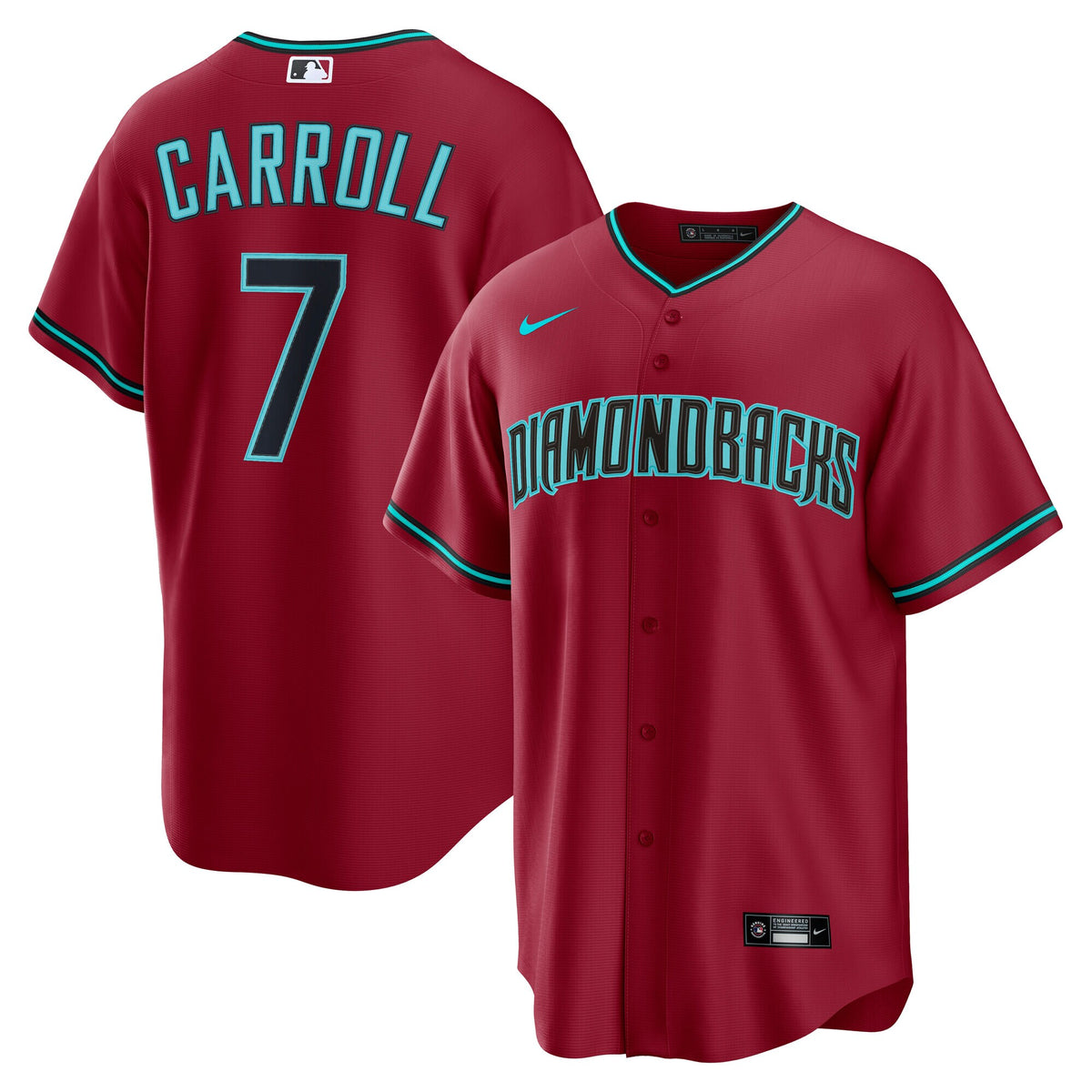 Arizona Diamondbacks Corbin Carroll Red Alternate 2 Replica Jersey