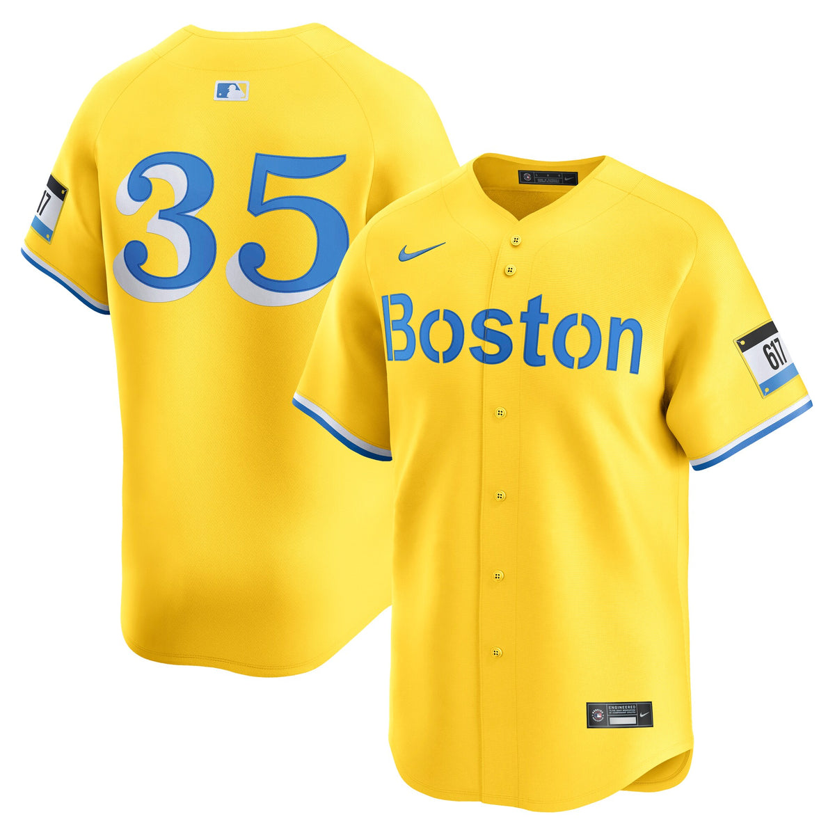 Boston Red Sox Garrett Crochet Gold Alternate Limited Jersey