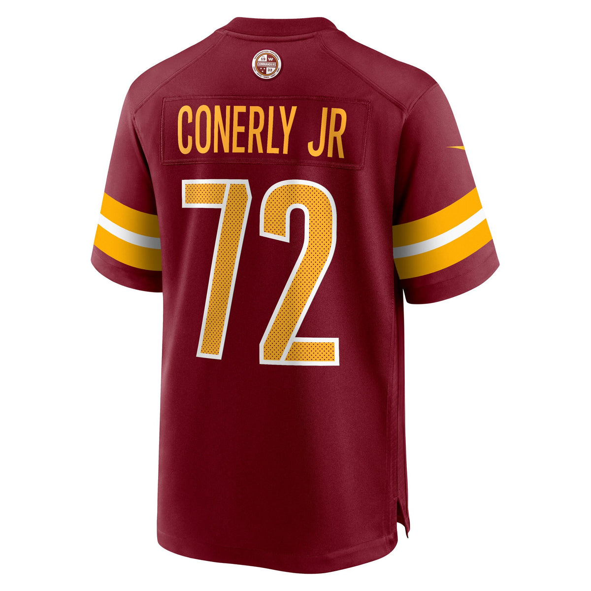 Washington Commanders Josh Conerly Jr. Burgundy Team Game Jersey