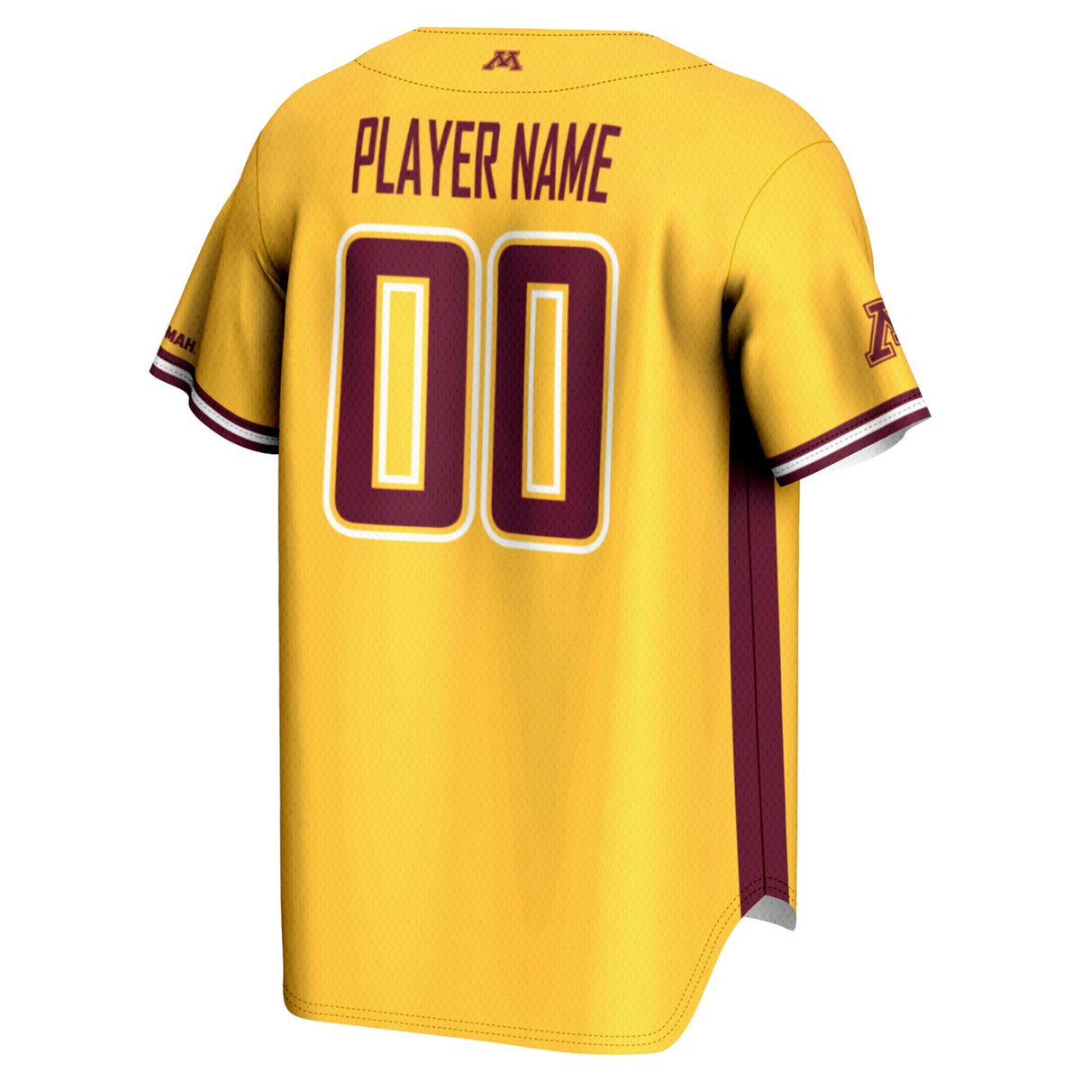 Minnesota Golden Gophers GameDay Greats NIL Pick-A-Player Lightweight Baseball Jersey - Gold