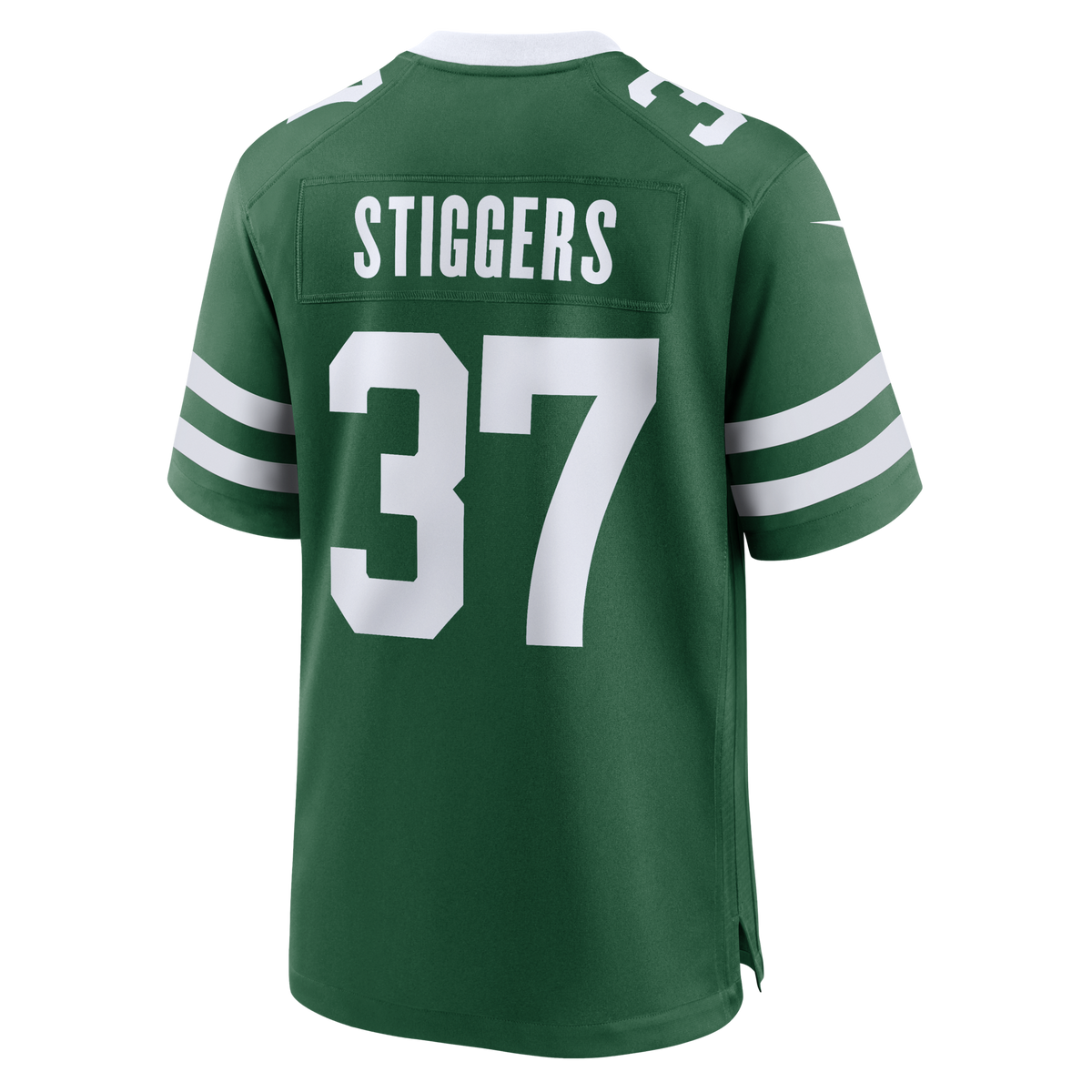 New York Jets Qwan'tez Stiggers Legacy Green Team Game Jersey