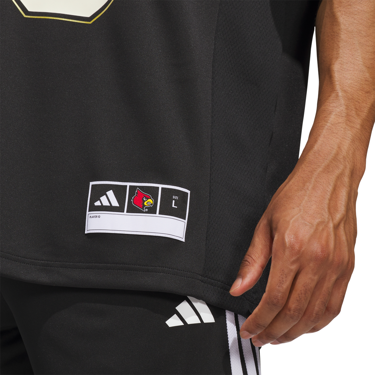 #26 Louisville Cardinals For the Ville Premier Strategy Jersey - Black