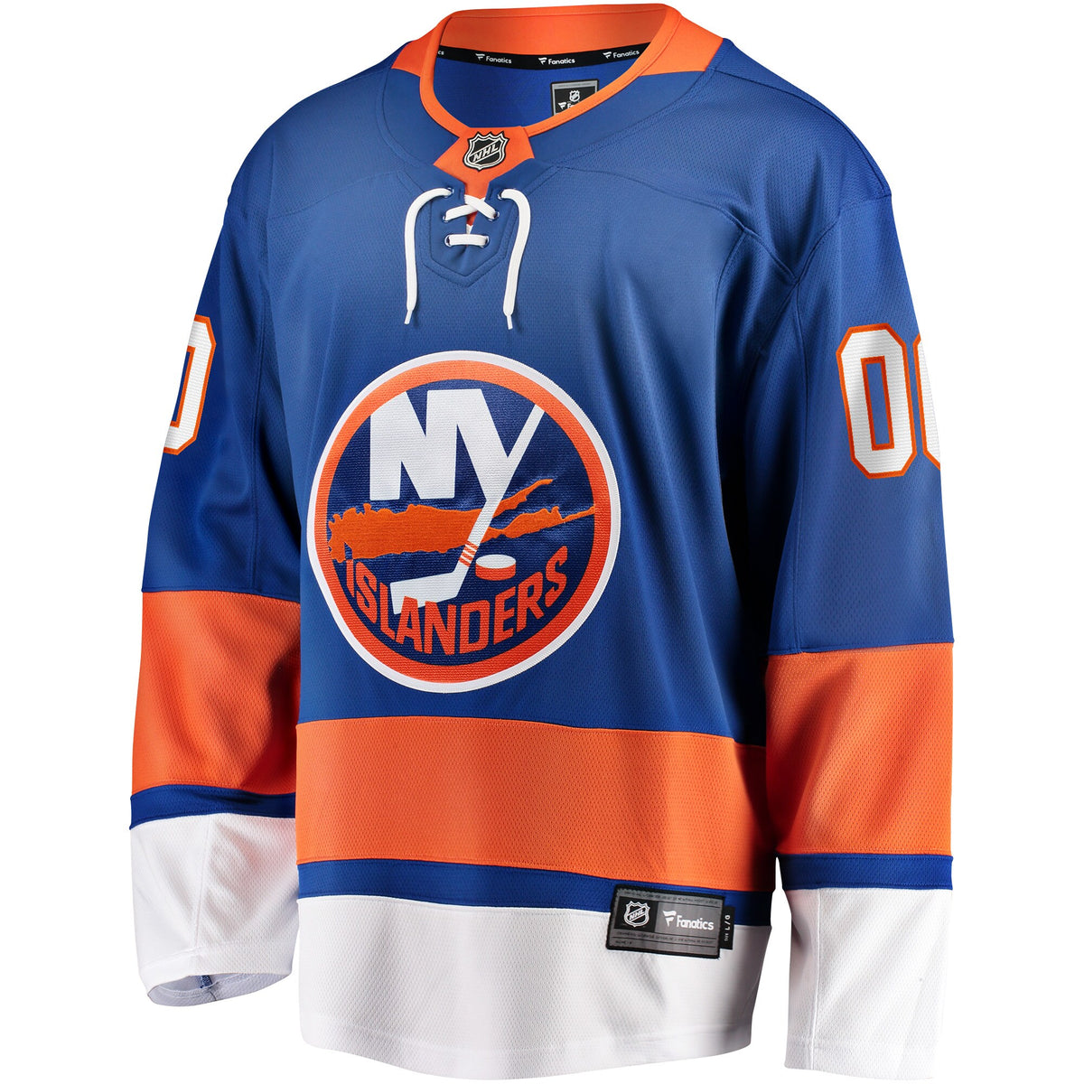 New York Islanders Fanatics Blue Home Breakaway Custom Jersey