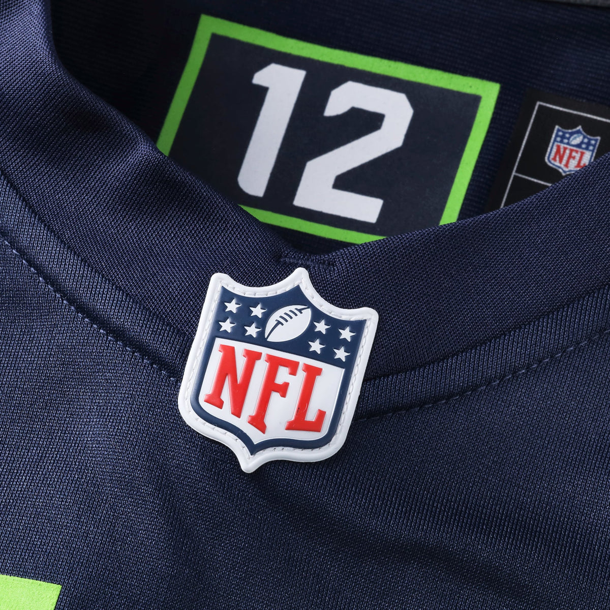 Seattle Seahawks Brady Russell College Navy Game Jersey