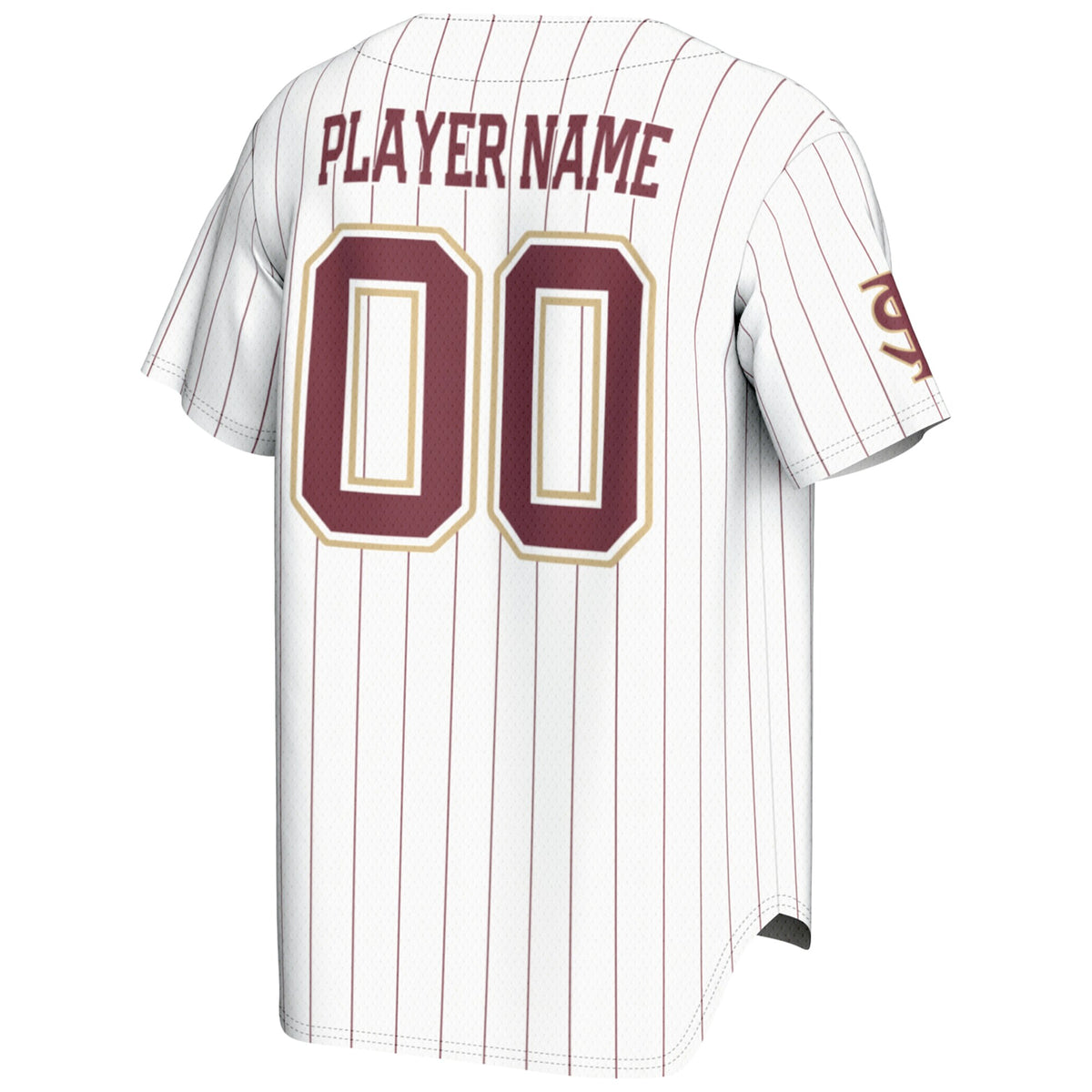 Florida State Seminoles GameDay Greats NIL Pick-A-Player Lightweight Baseball Jersey - White
