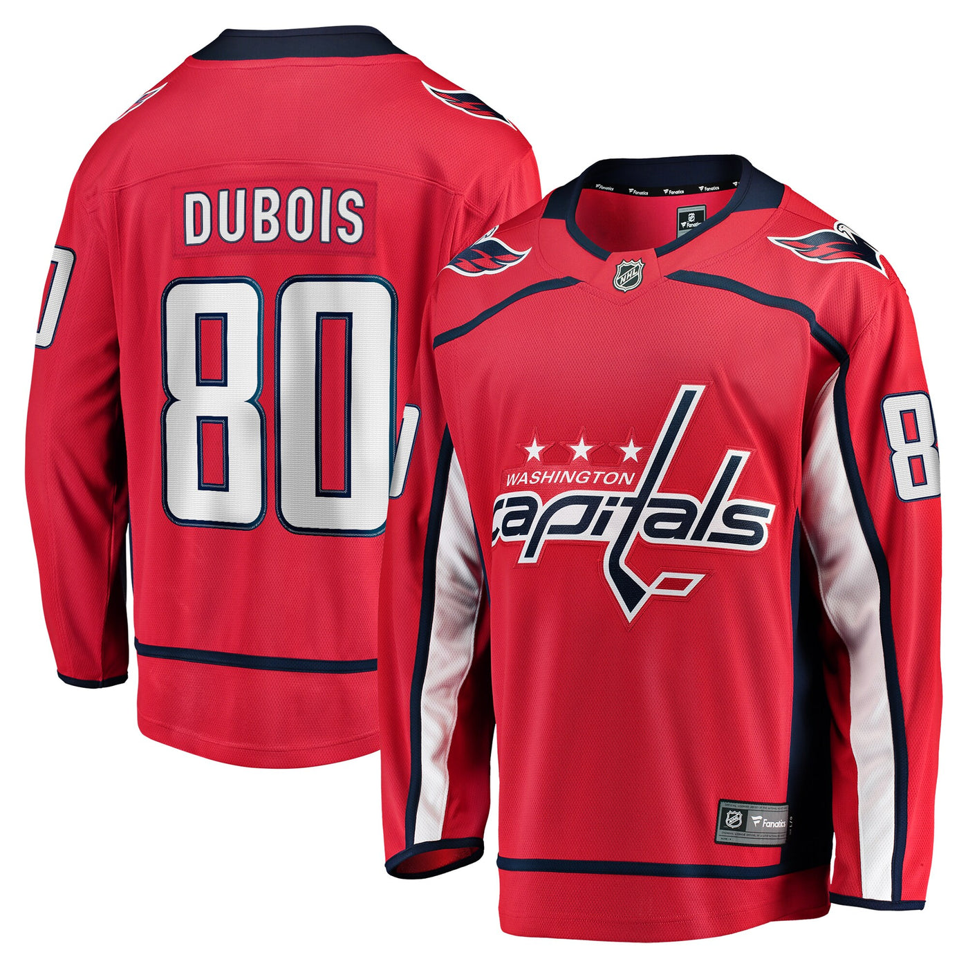 Washington Capitals Pierre-Luc Dubois Fanatics Red Home Premier Breakaway Player Jersey